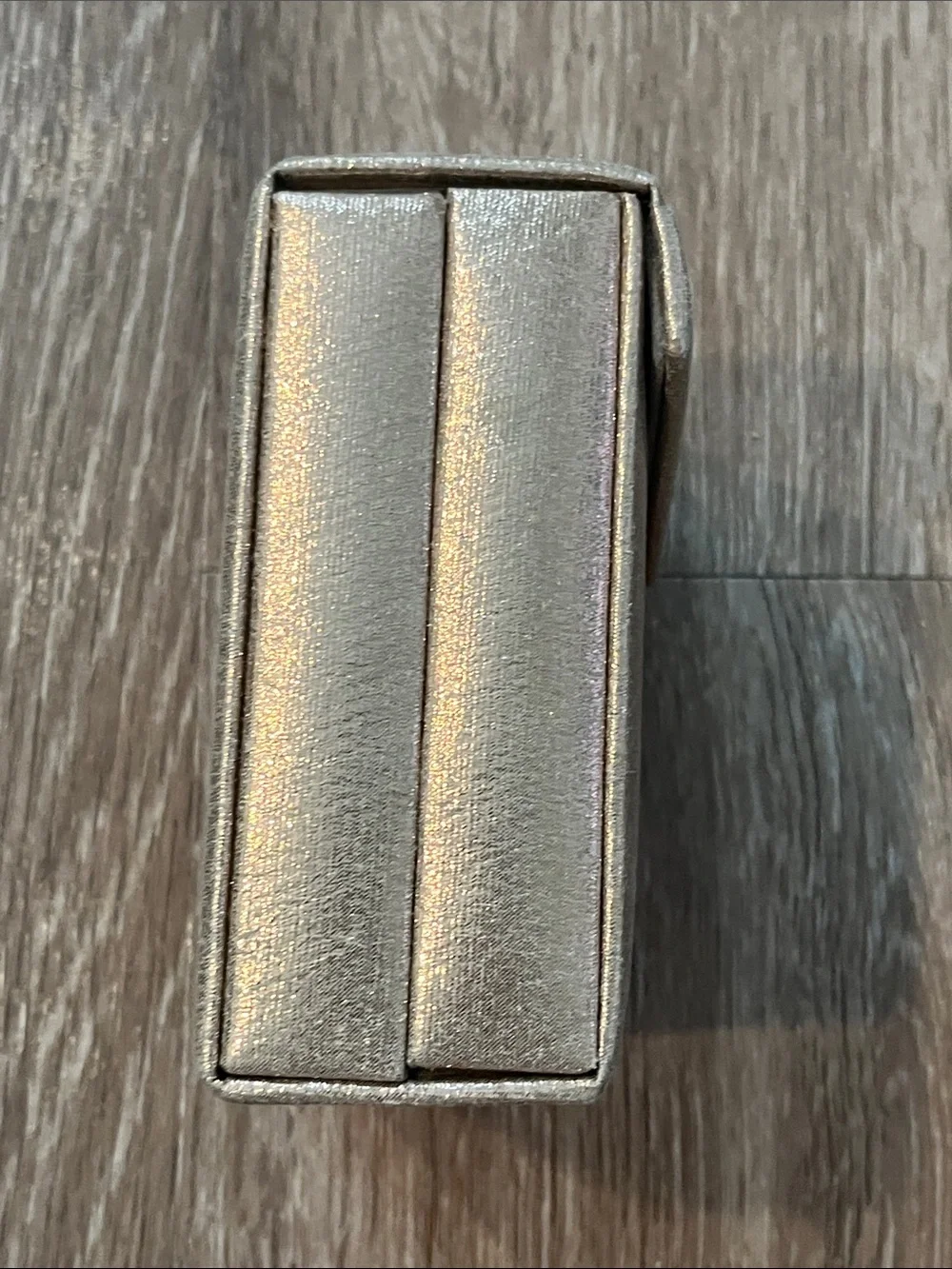 Nordstrom Jewelry Tray in Taupe with Metallic Snap